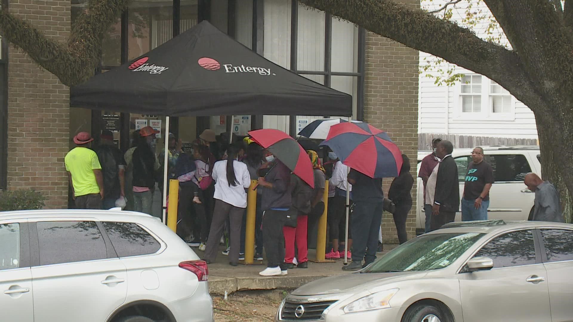 Entergy reconnects power to those that experienced an outage even after paying their higher than normal bills.