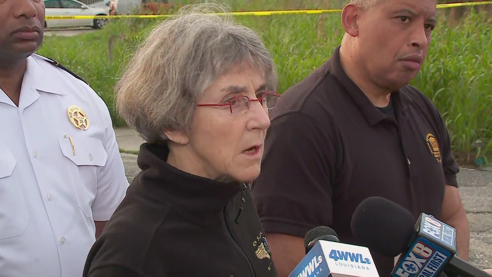NOPD Superintendent Anne Kirkpatrick gives more information about a Central City double homicide investigation.