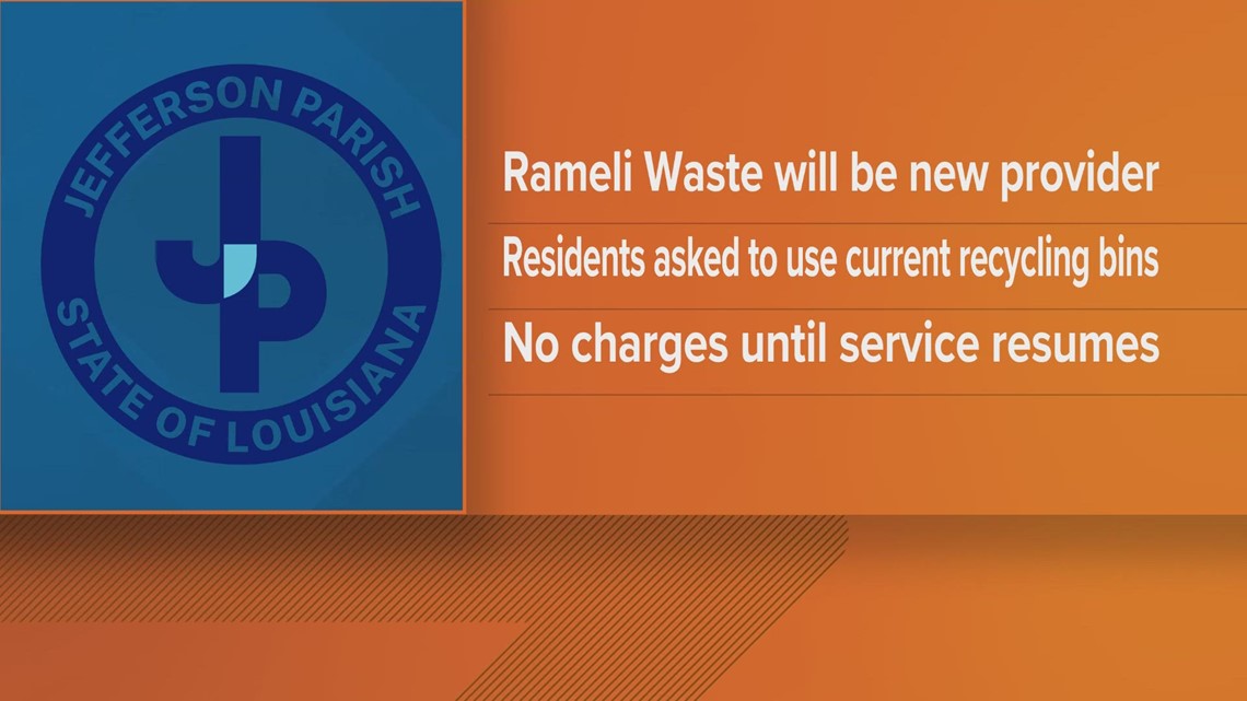 New garbage collector coming to part of Jefferson Parish