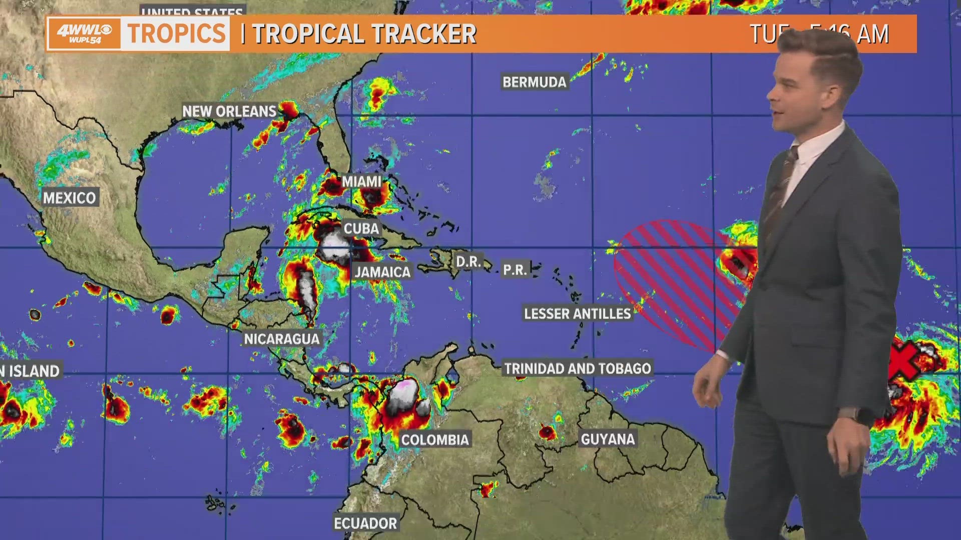 No threats to the Gulf for now.