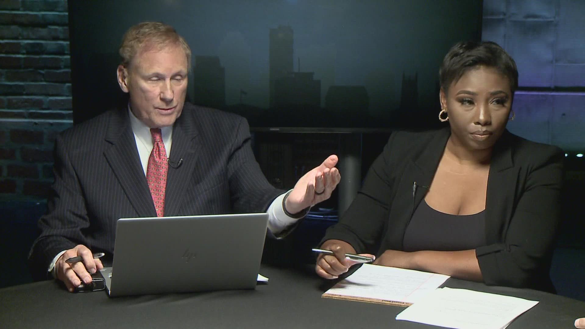 WWL-TV leads a roundtable discussion about crime in the city of New Orleans.