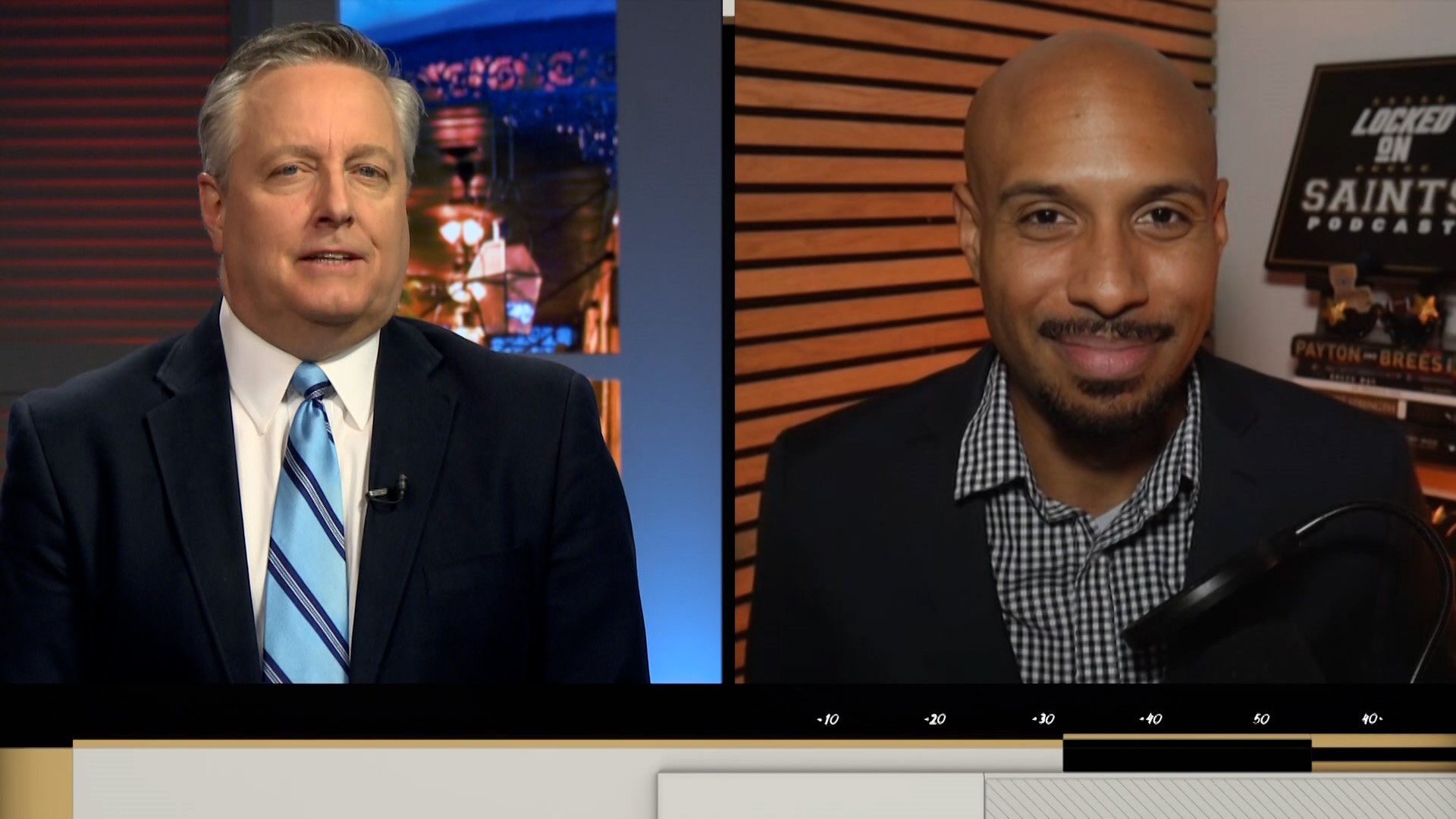 WWL Louisiana sports director Doug Mouton talks with 'Locked on Saints' host Ross Jackson about the Saints latest free agency movements on Wednesday, March 13, 2024.