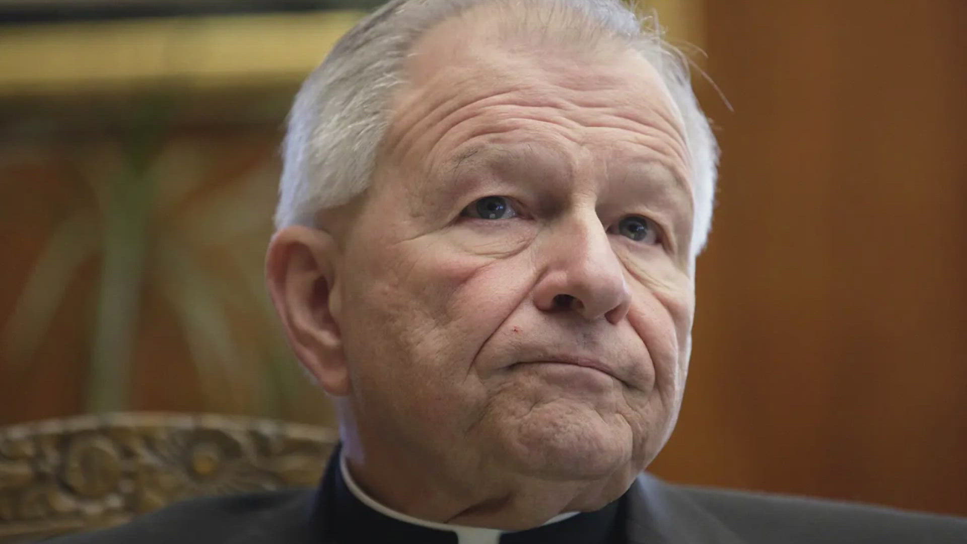 Archbishop Gregory Aymond offers resignation required by church law at age 75, but Vatican may delay decision until archdiocese’s bankruptcy case concludes