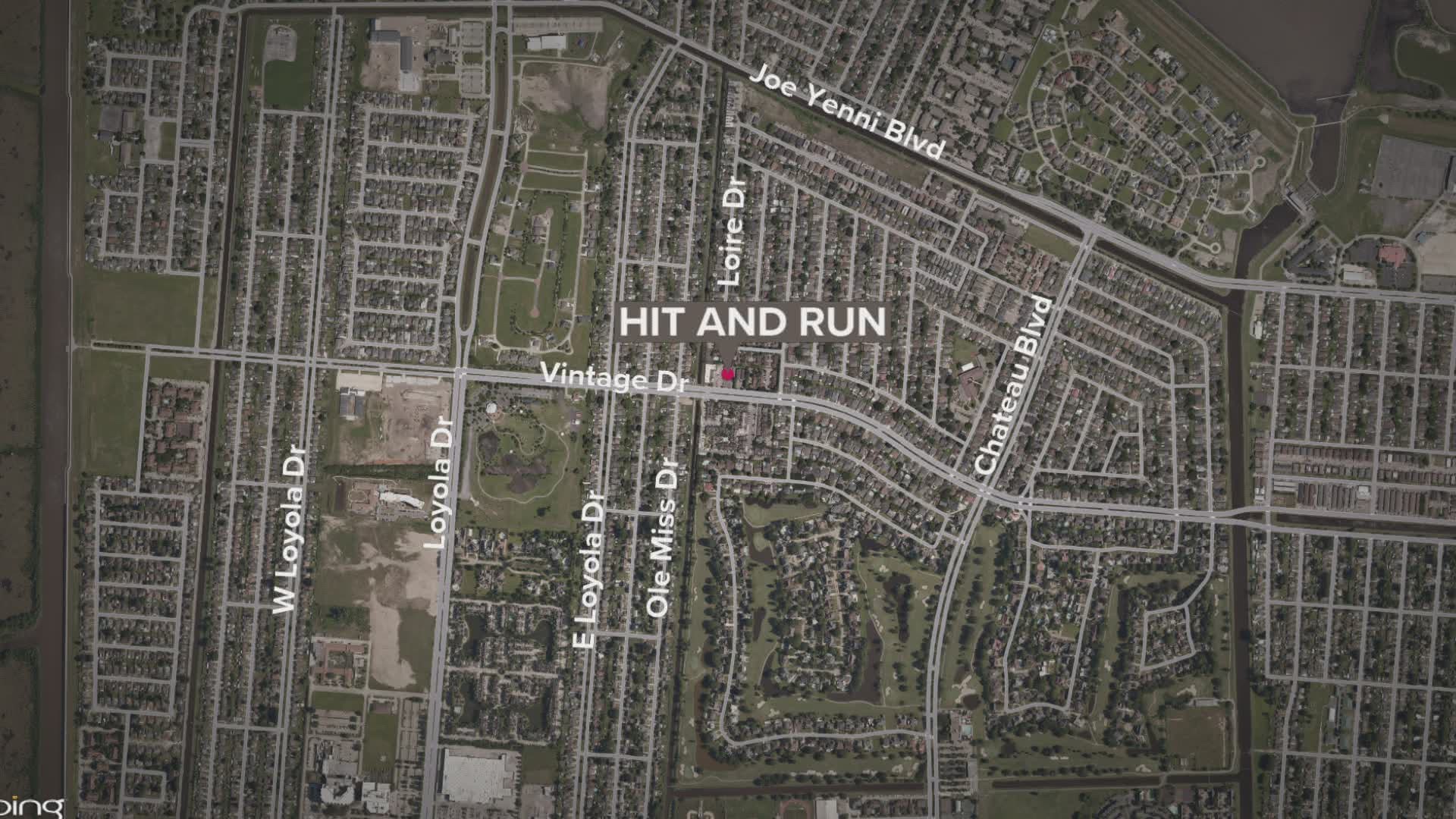 A child is now in critical condition after being injured in a hit and run accident.