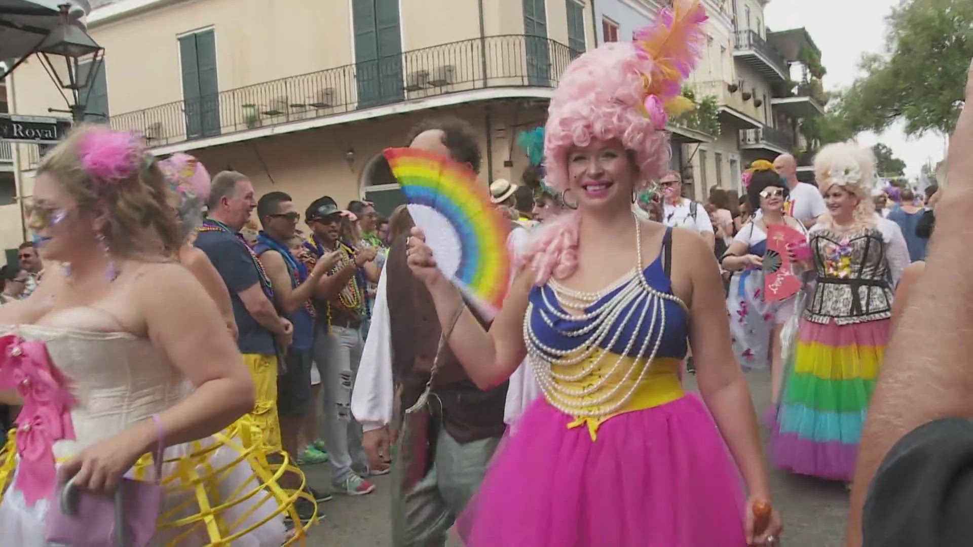 One of the largest LGBTQ+ celebrations in the south is back in the French Quarter for its 52nd year.