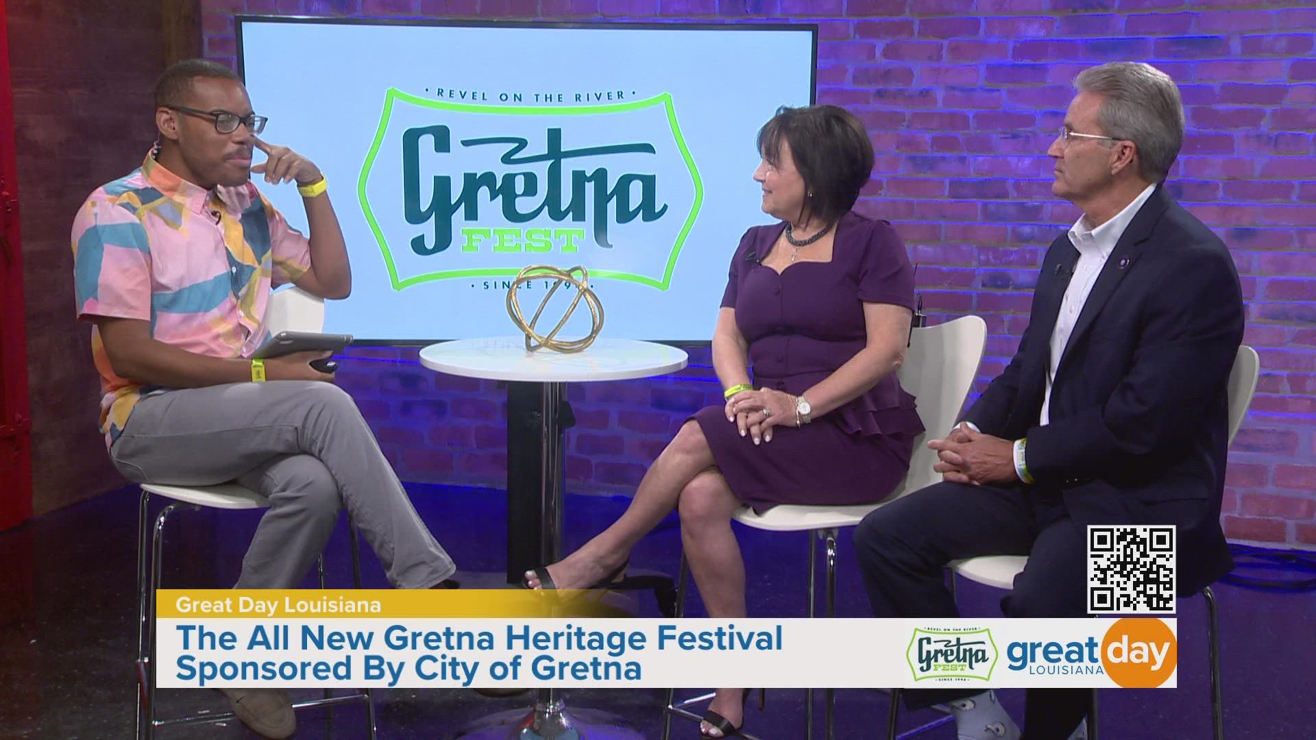 The Gretna Heritage Festival has a new look, layout and so much more!  The three day event starts this Friday October 7th through Sunday the 10th.