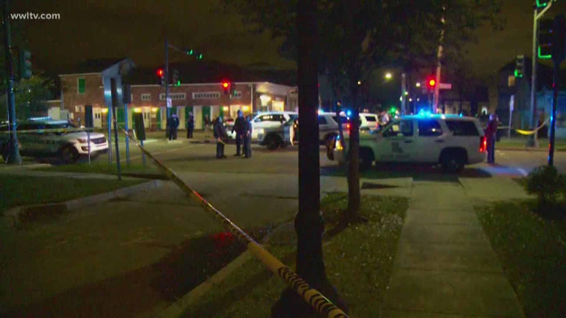 The officer was hit in his bulletproof vest on Friday night during a fatal shootout.