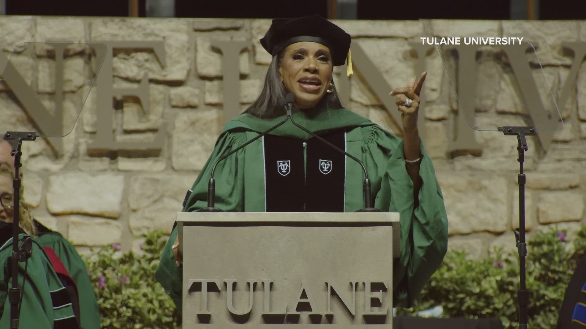 "Abbot Elementary" star Sheryl Lee Ralph delivered the commencement address. The class of 2025 was the first to receive their diplomas in the dome since 2019.