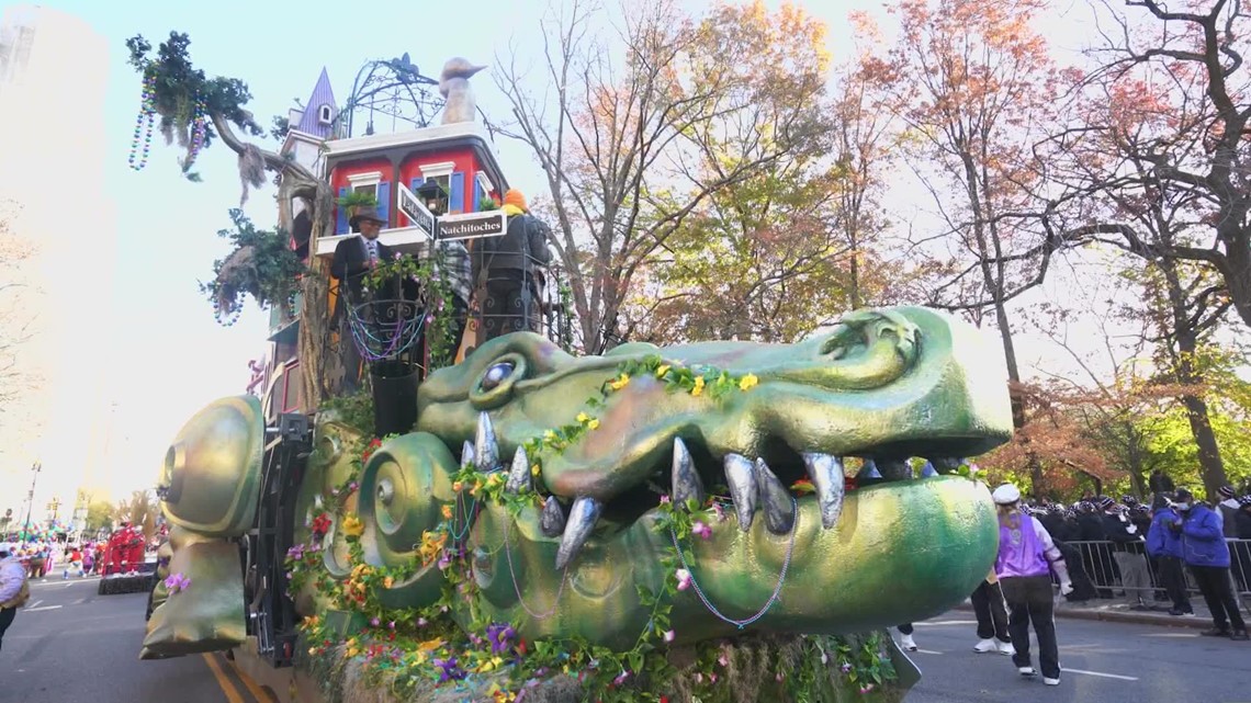 In-depth on Louisiana's float in Macy's Thanksgiving Day Parade