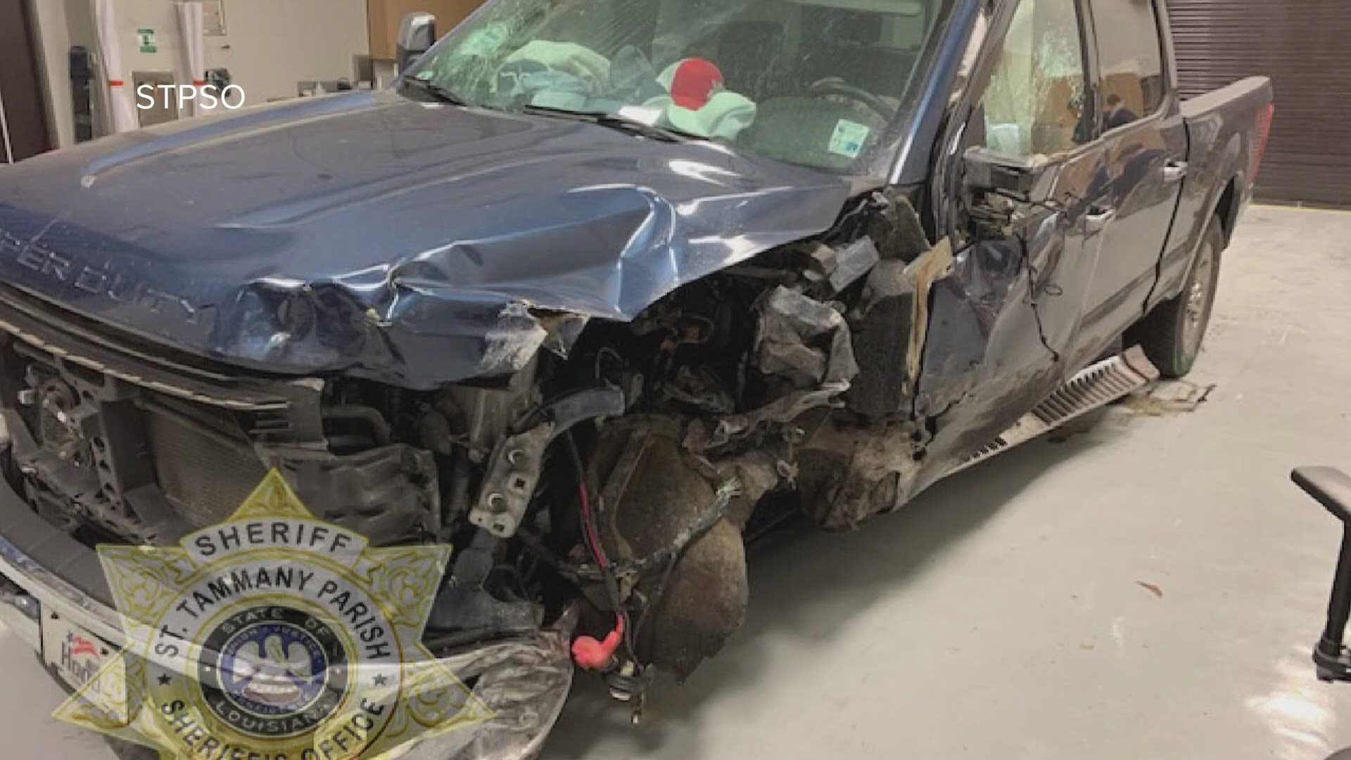 The St. Tammany Parish Sheriff's Office says an arrest has been made in the hit and run crash that left a man dead and a child hospitalized.