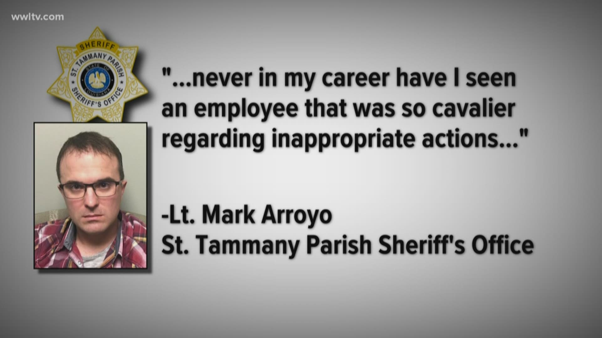 St. Tammany Deputy Arrested On Drug Charges Had Resigned Under ...