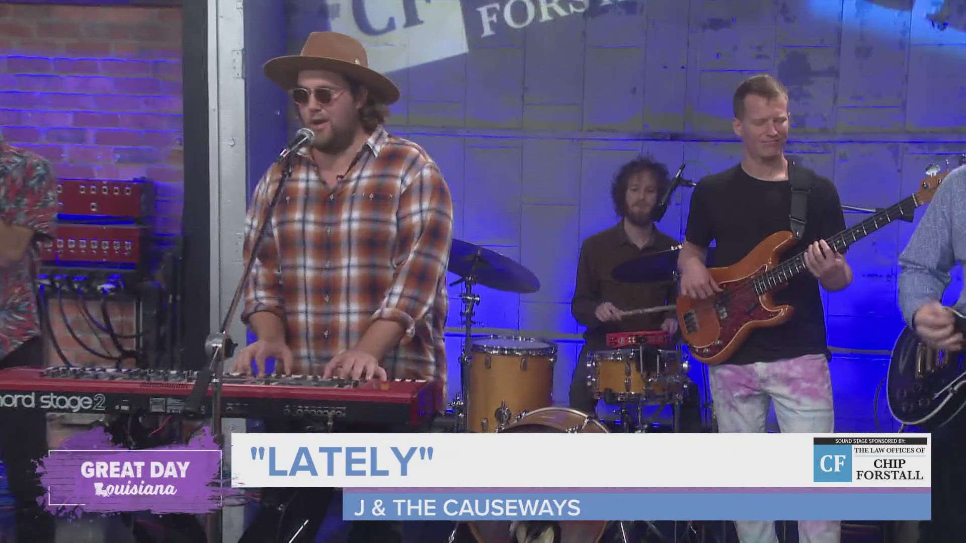 J & The Causeways perform "Lately" in our Chip Forstall Sound Stage.
