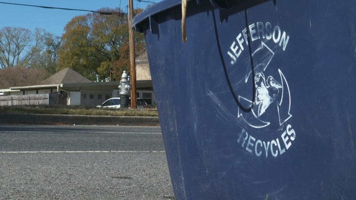 Jefferson Parish announces recycling drop-off location, hours of ...