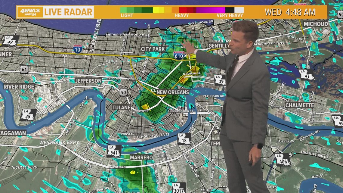 More downpours could lead to street flooding