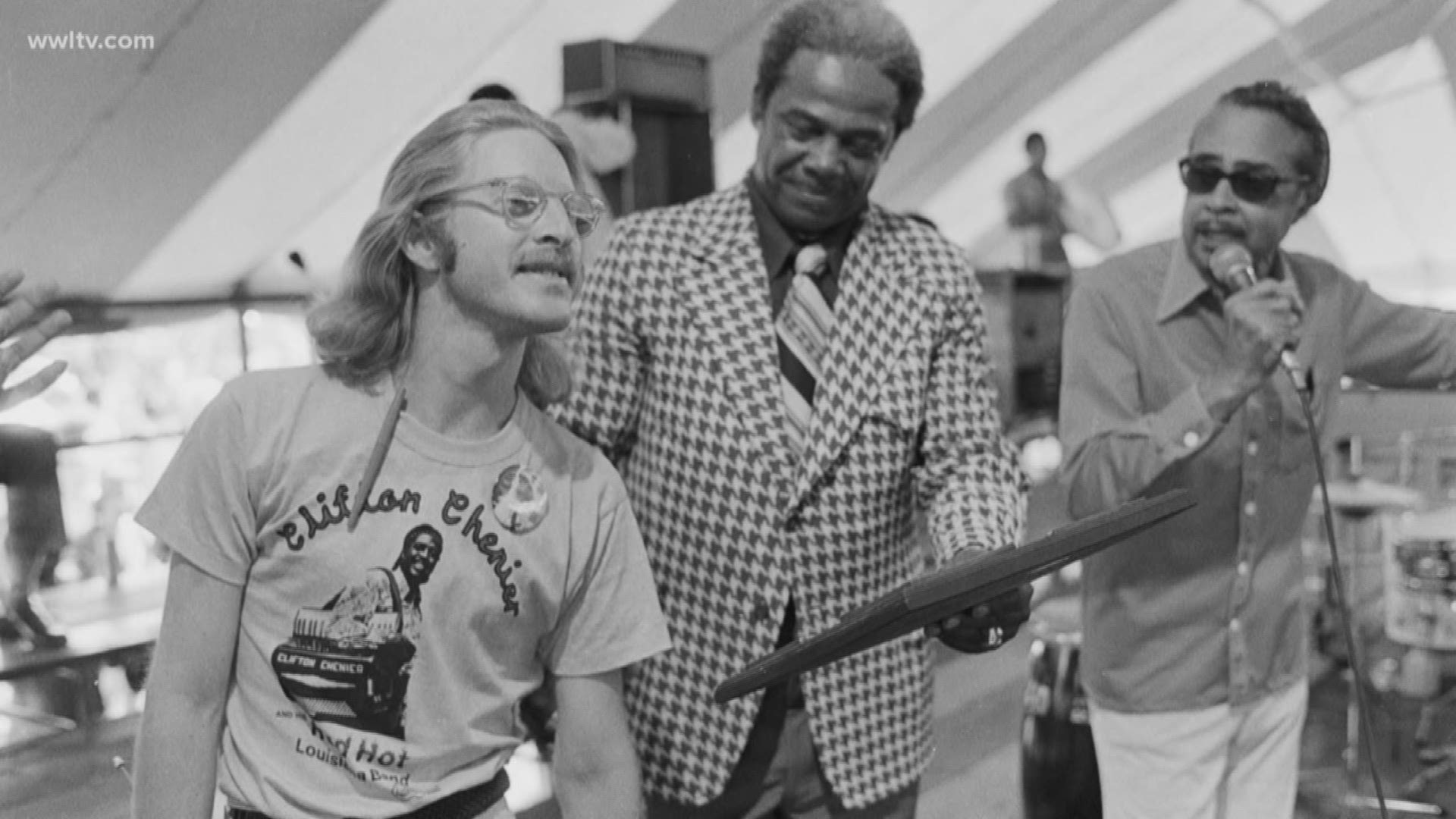 Eric Paulsen sits down with festival producer Quint Davis to talk the history and humble beginnings of the New Orleans Jazz and Heritage Festival, as it celebrates 50 years.