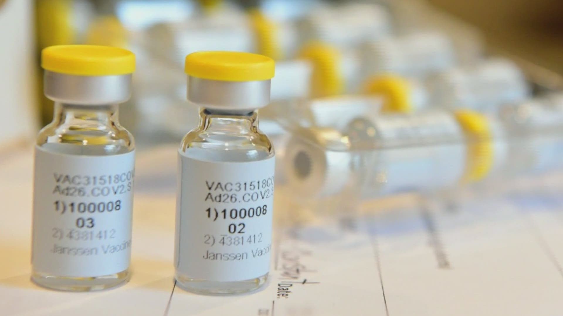 Health officials are trying to figure out what happened during the production of a batch of J&J vaccination that made it unfit to reach distrubutors.