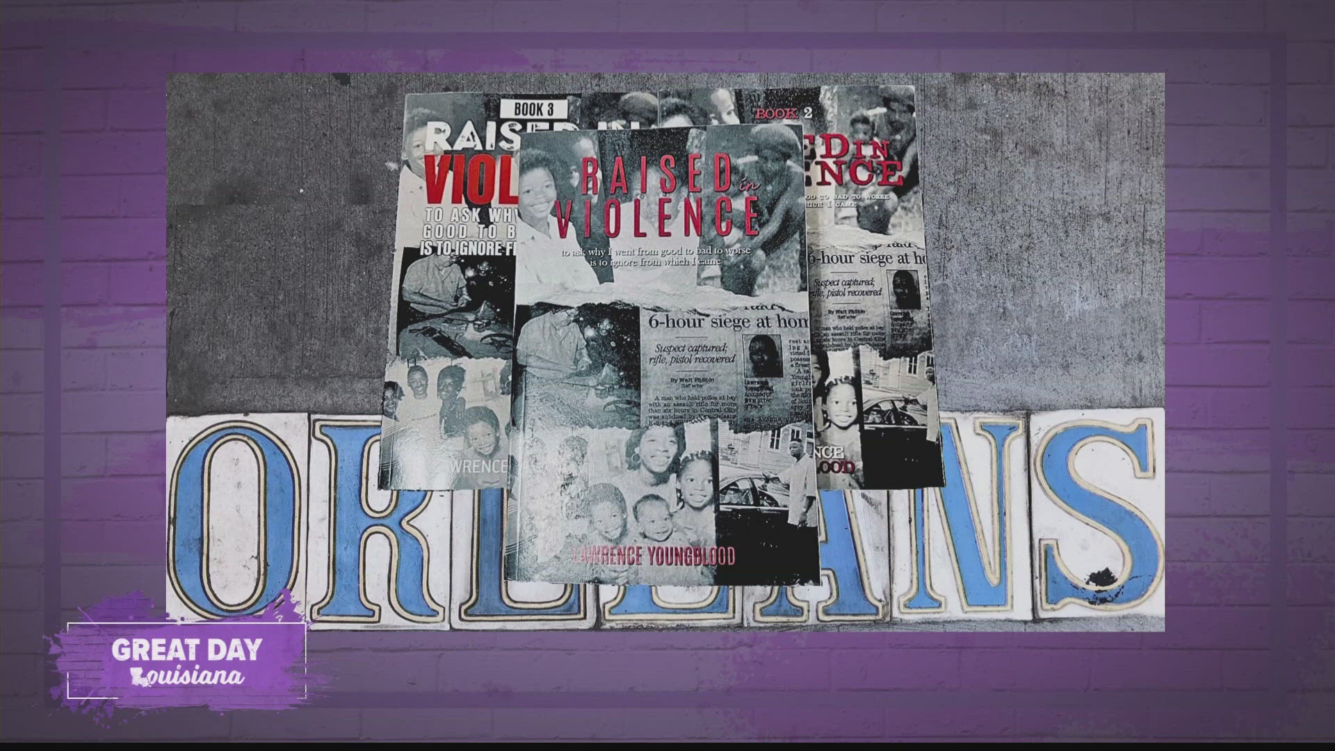 Lawrence Youngblood tells his own story of resilience and hopes to inspire others to help break the cycle of violence.