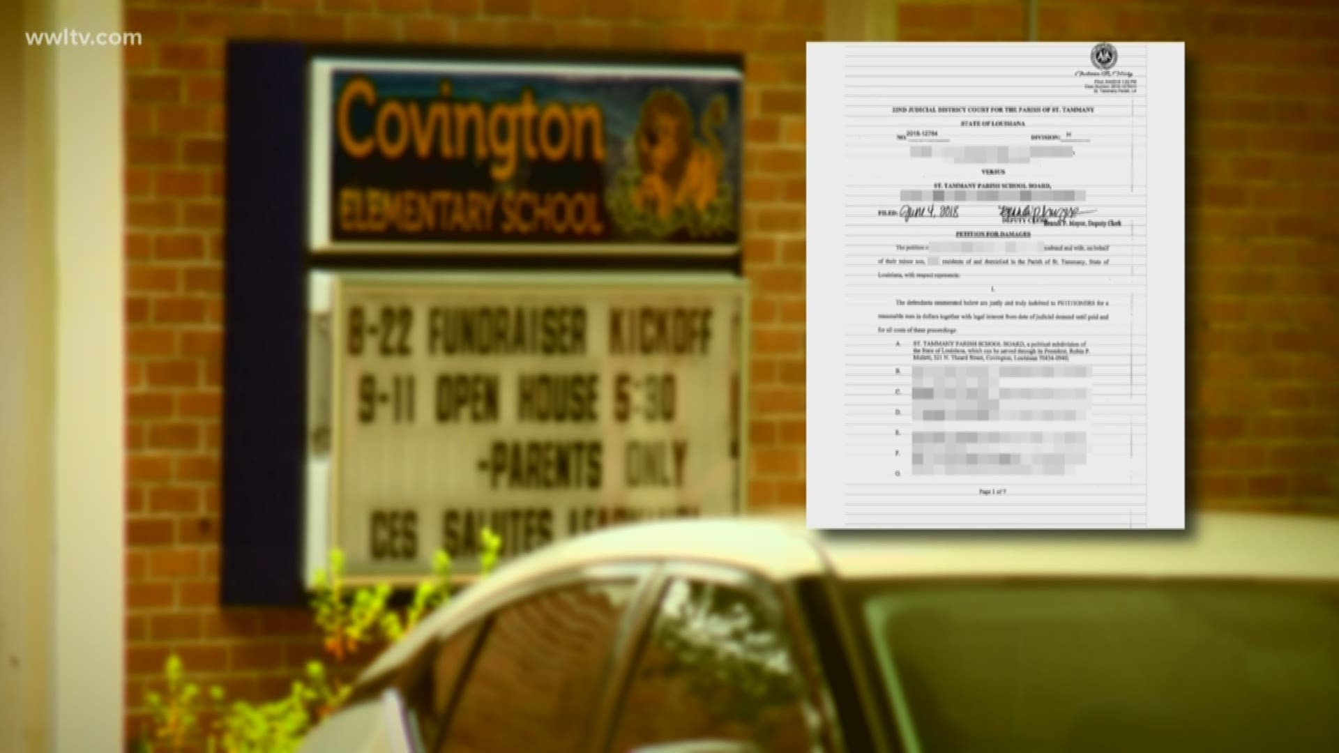 Three additional families have filed lawsuits against Covington Elementary School and the St Tammany Parish School District alleging their developmentally disabled children were neglected and abused in a special education classroom during the 2017-2018 sc