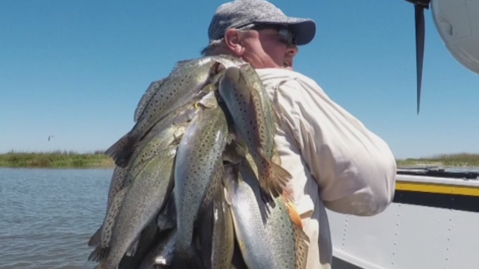 Don Dubuc talks about the fishing on the Chandeleur Islands.