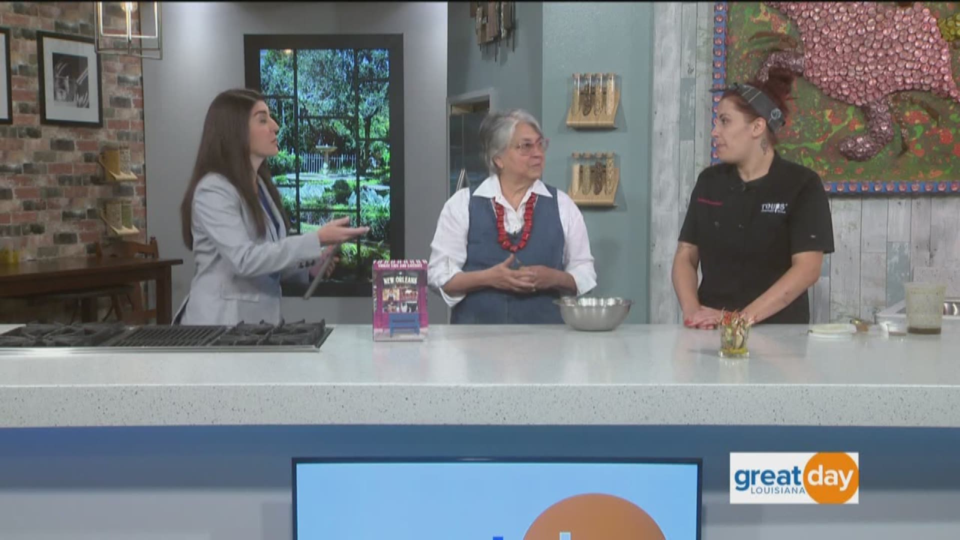 The temperatures are heating up and so is the menu at Toup's Meatery. Here to highlight some Summer menu items are Liz Williams and Chef Courtney Hellenschmidt with Toups Meatery.