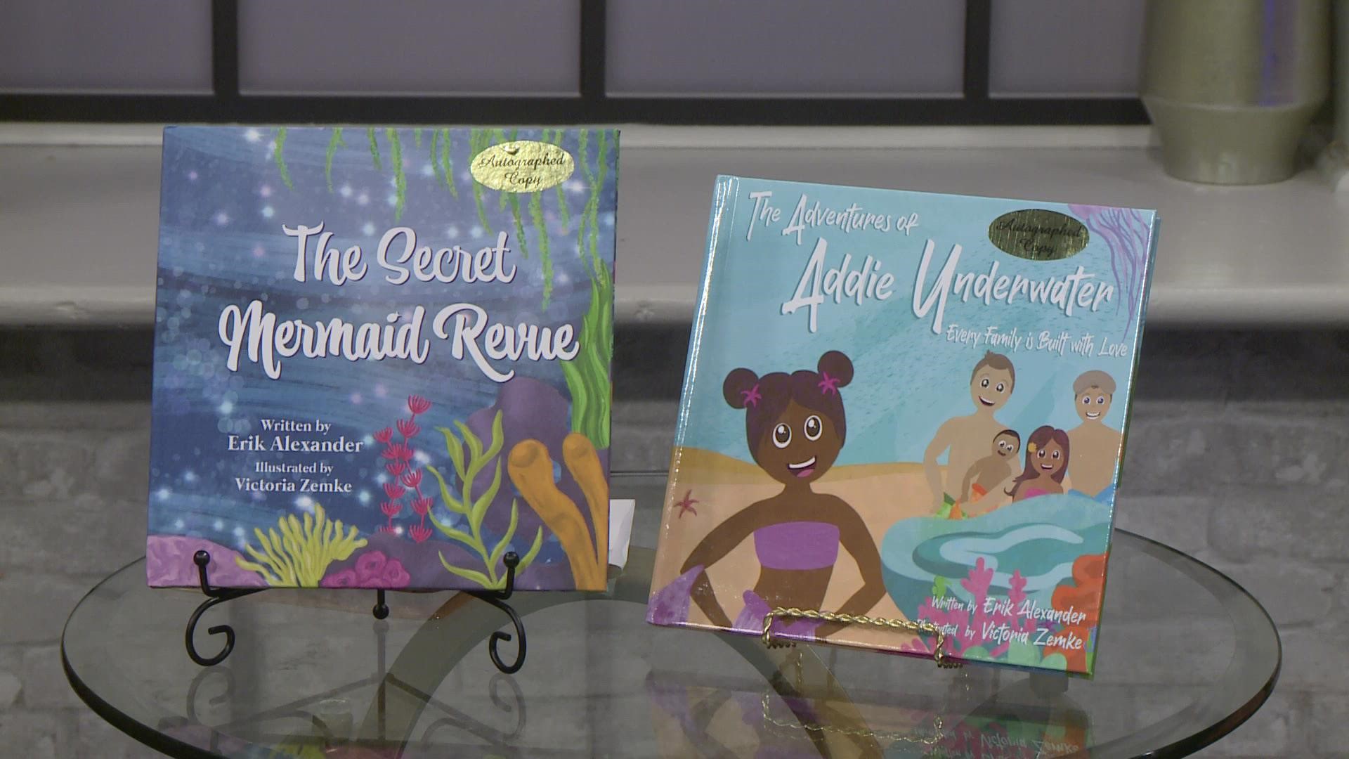 ‘The Adventures of Addie Underwater’ is a children’s book series that tackles difficult questions which will hopefully, in turn, create a much-needed dialogue.