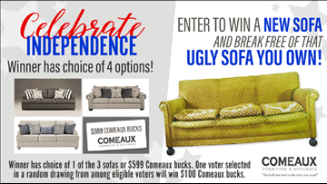Contest Have An Ugly Sofa Snap A Picture And Win Big Wwltv Com