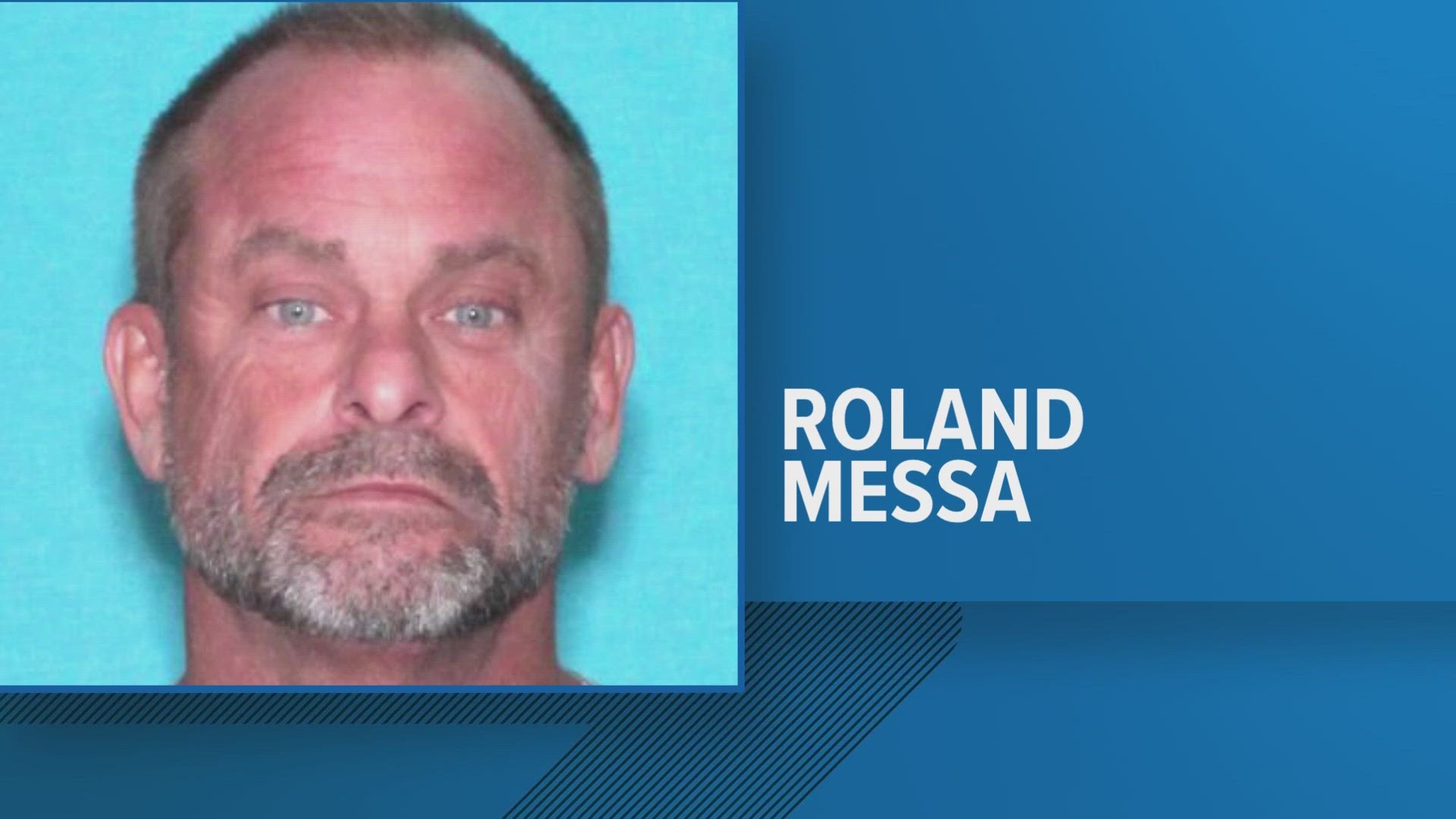 Law enforcement said they are searching for Roland Emile Messa, 54, from Harahan after he apparently drove his pickup truck off of the Chalmette Ferry, Saturday.