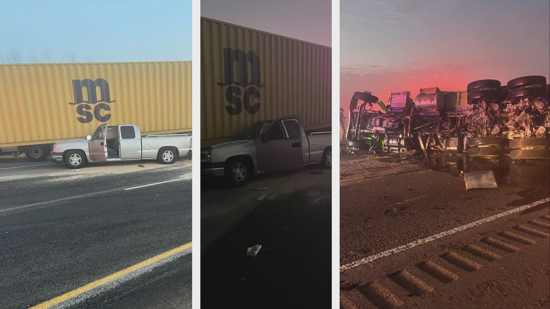 Many drivers were on their way to work Tuesday morning when 'super fog' caused multiple crashes on I-10 in New Orleans East.