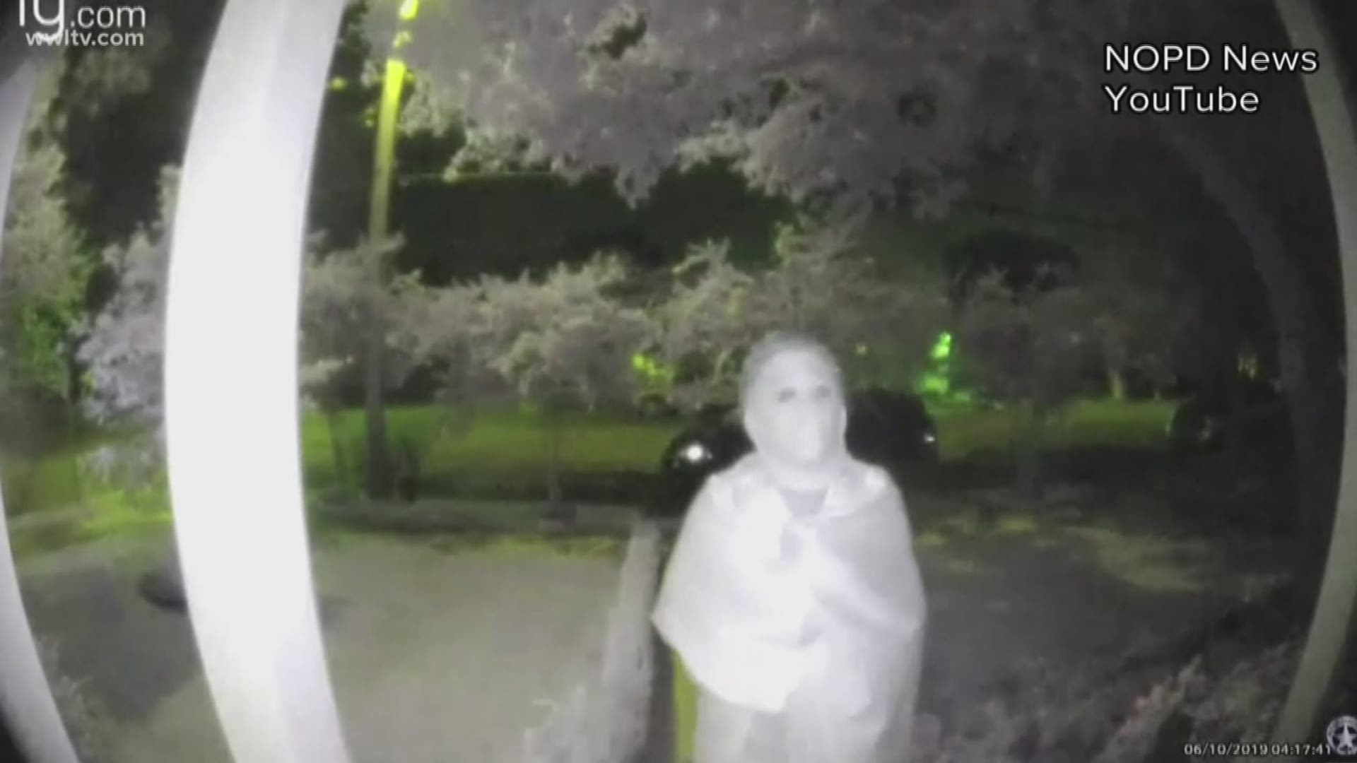 New Orleans Police are investigating a bizarre, and somewhat scary theft that has people talking. You'll understand why when you see the surveillance video.