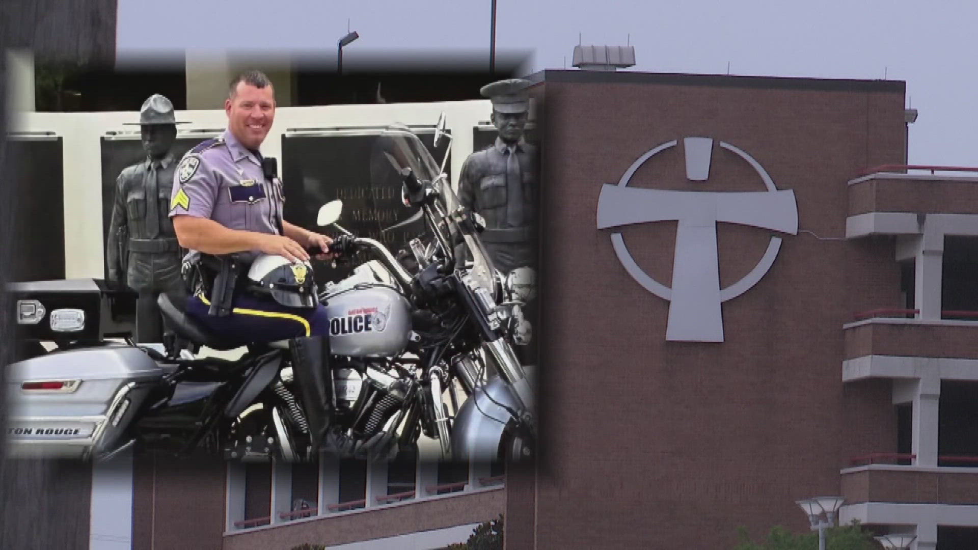 A Baton Rouge Police Officer is recovering from severe injuries after he was hit a by a car and investigators say he was targetted.