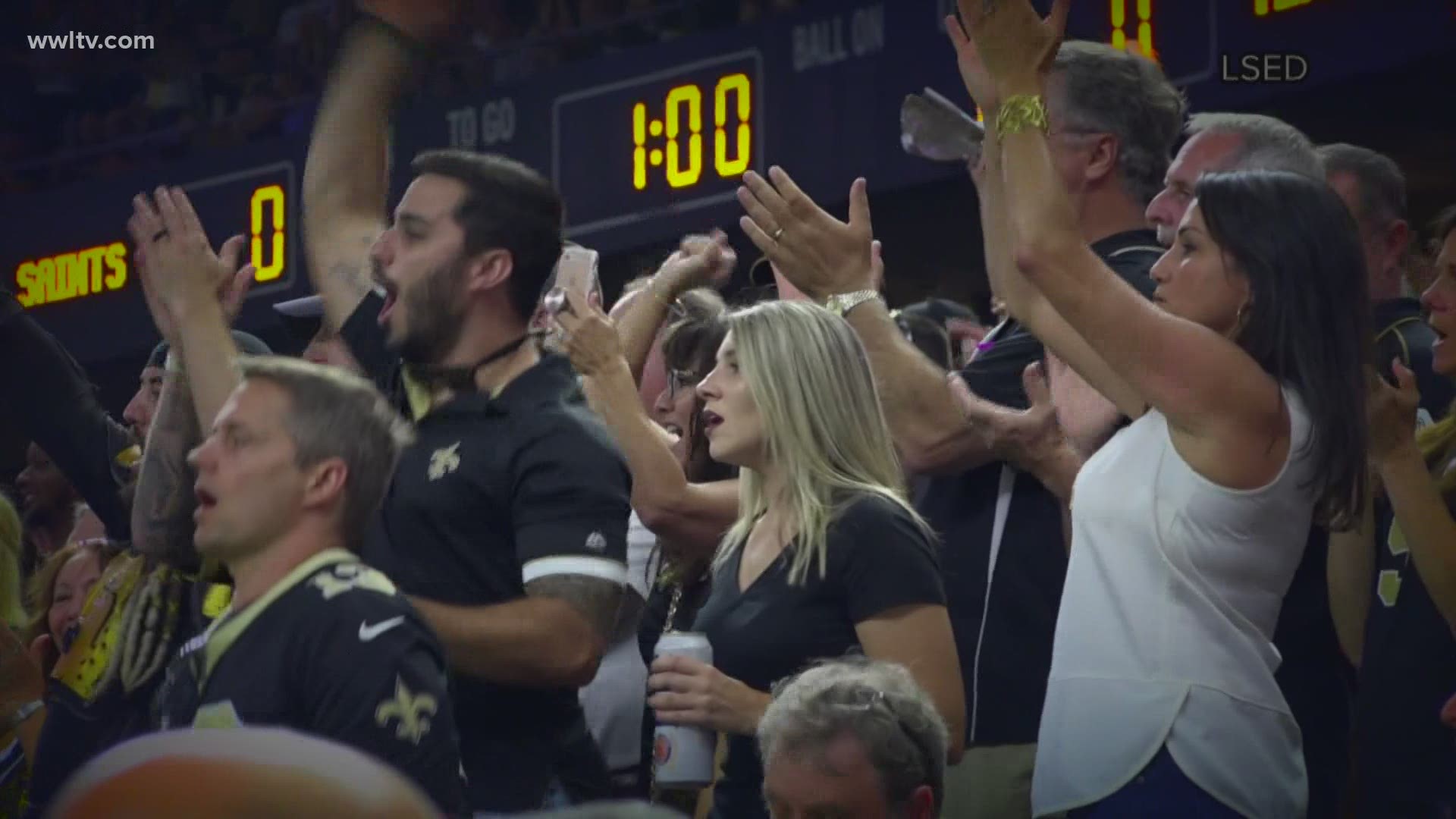 Make Some Noise: Superdome opens to fans for Saints games