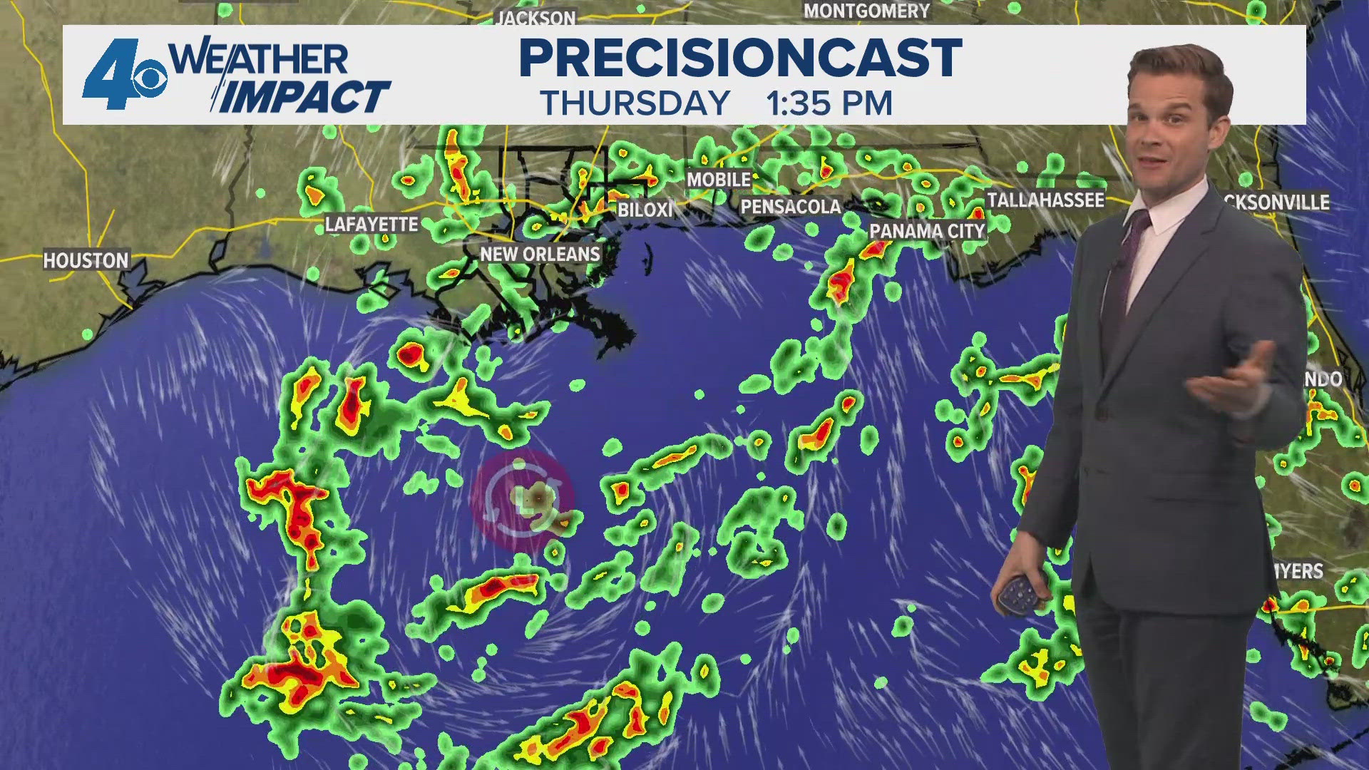 New Orleans Weather Impact Alert Day: Heavy showers and thunderstorms ...