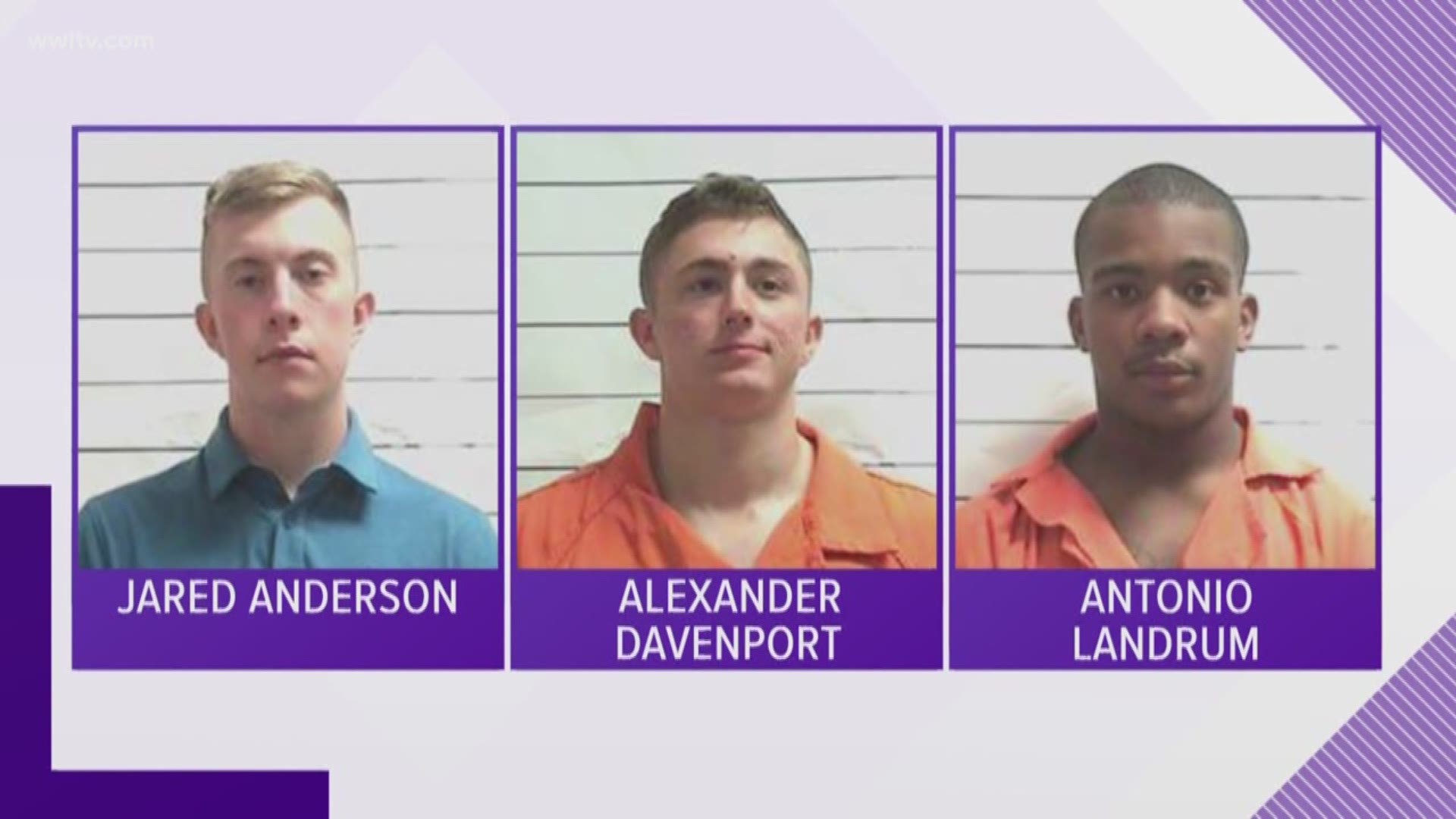 The district attorney's office has refused charges in the case of 3 marines and a Tulane student who were accused of a rape near the Tulane campus. 