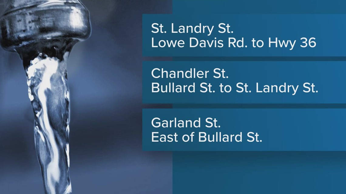 Boil water advisory still in effect for parts of St. Tammany Parish