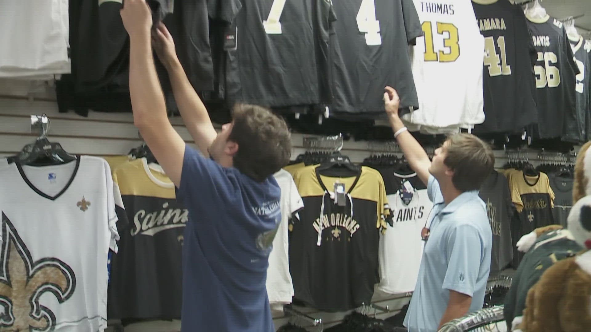 Saints fans gear up for first home game