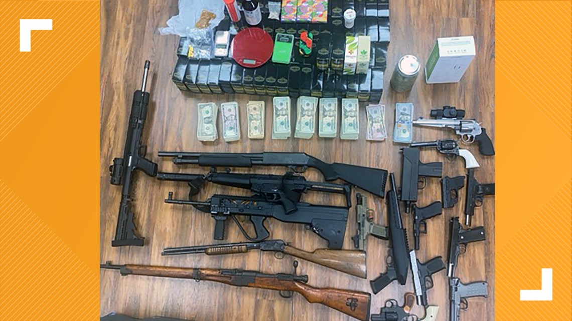 Drugs, guns, & 3 arrests after Wildlife & Fisheries investigation - Vimarsana News