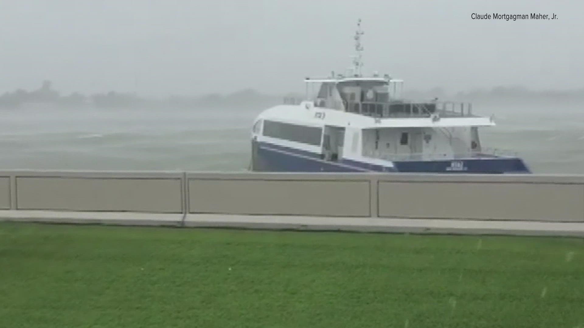 "There is nothing to be done at this moment, but obviously we’ve got a ferry in the wind,"