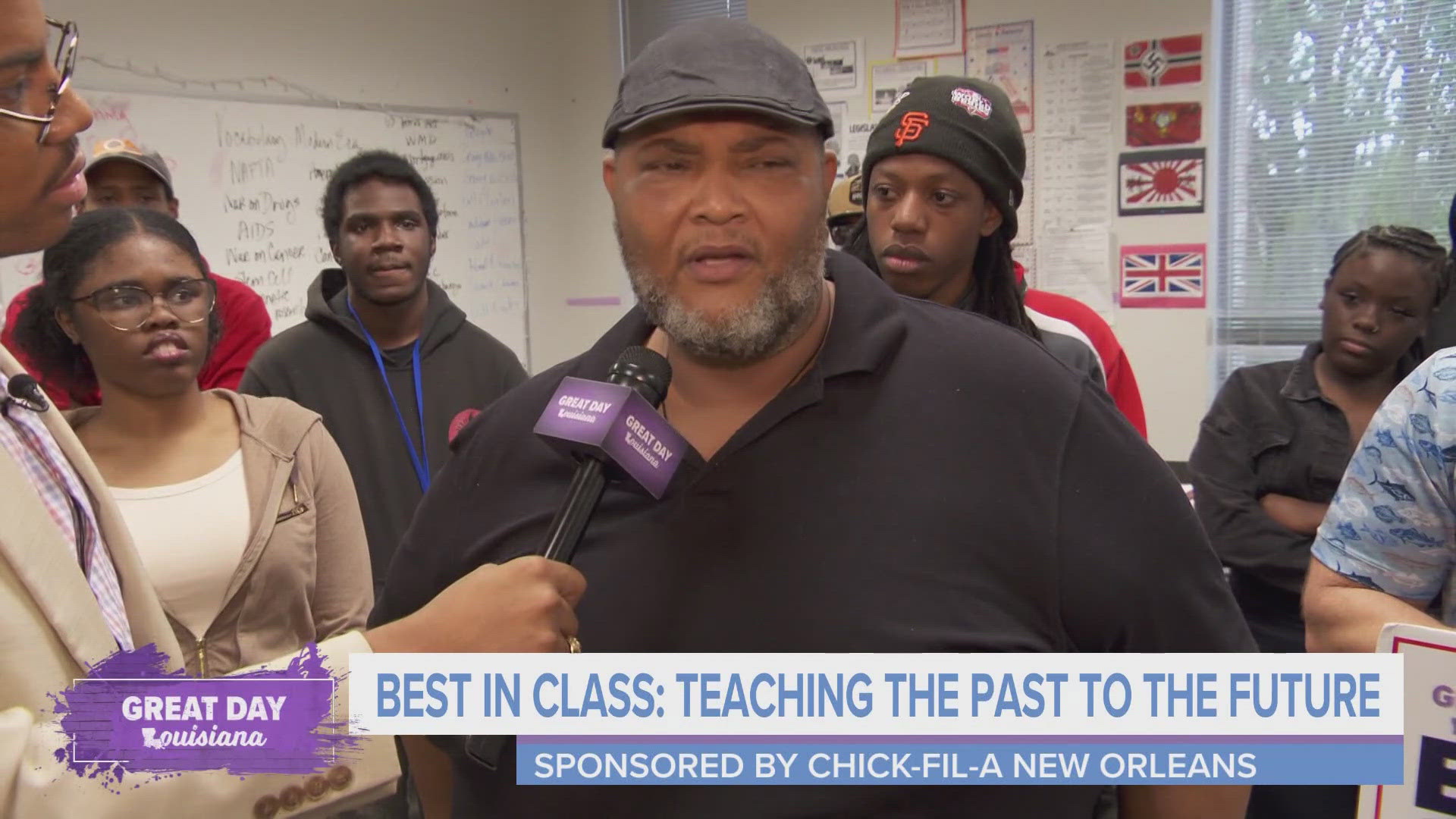 Great Day is proud to partner with Chick-fil-A New Orleans to present the Best in Class Award. This month we’re honoring Thaddeus Delay from The NET Charter. 