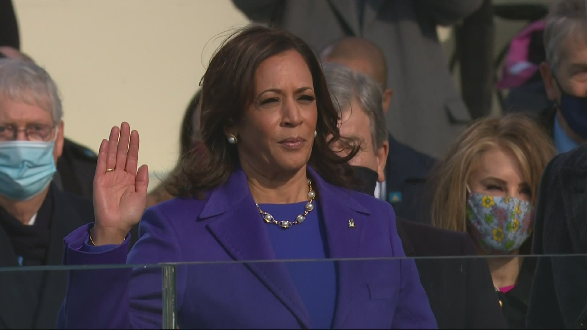Kamala Harris is the first woman and the first minority vice-president and that has some women excited for the future.