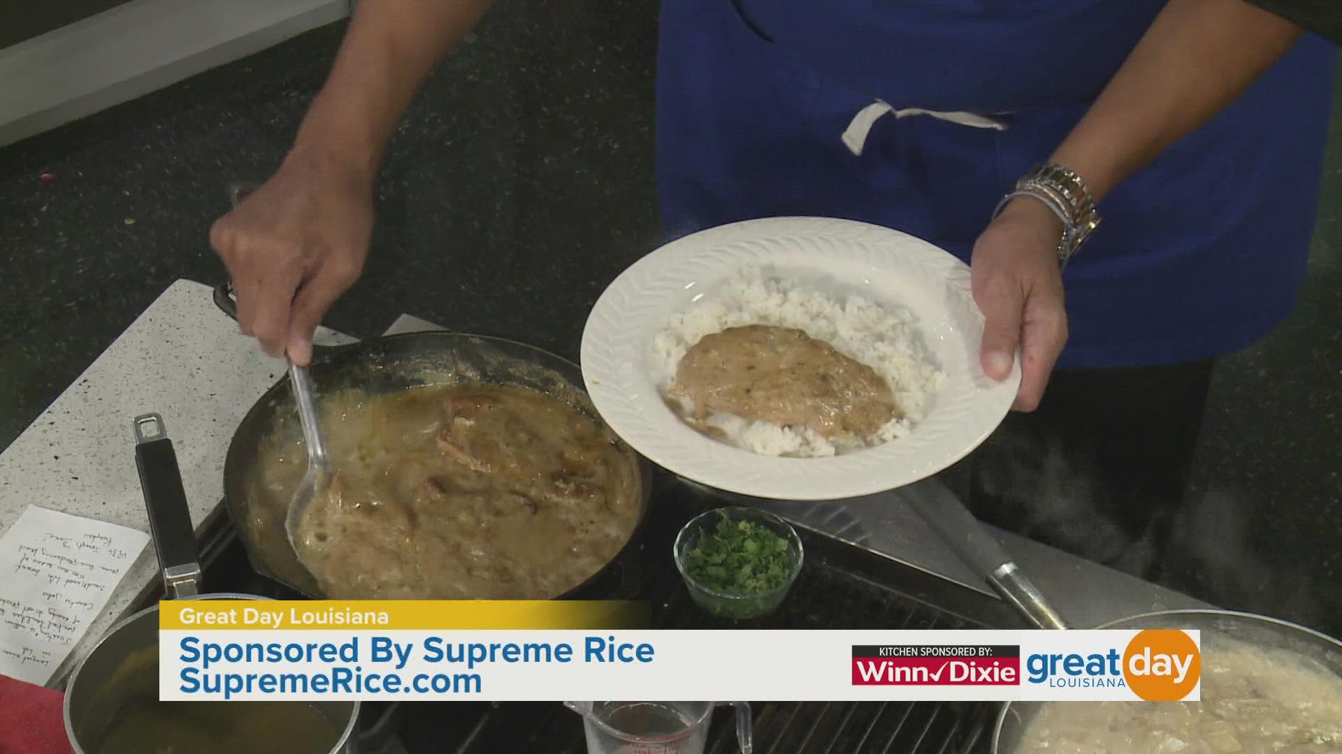 Chef Kevin Belton shares an easy meal for your next week night dinner using Supreme Rice.