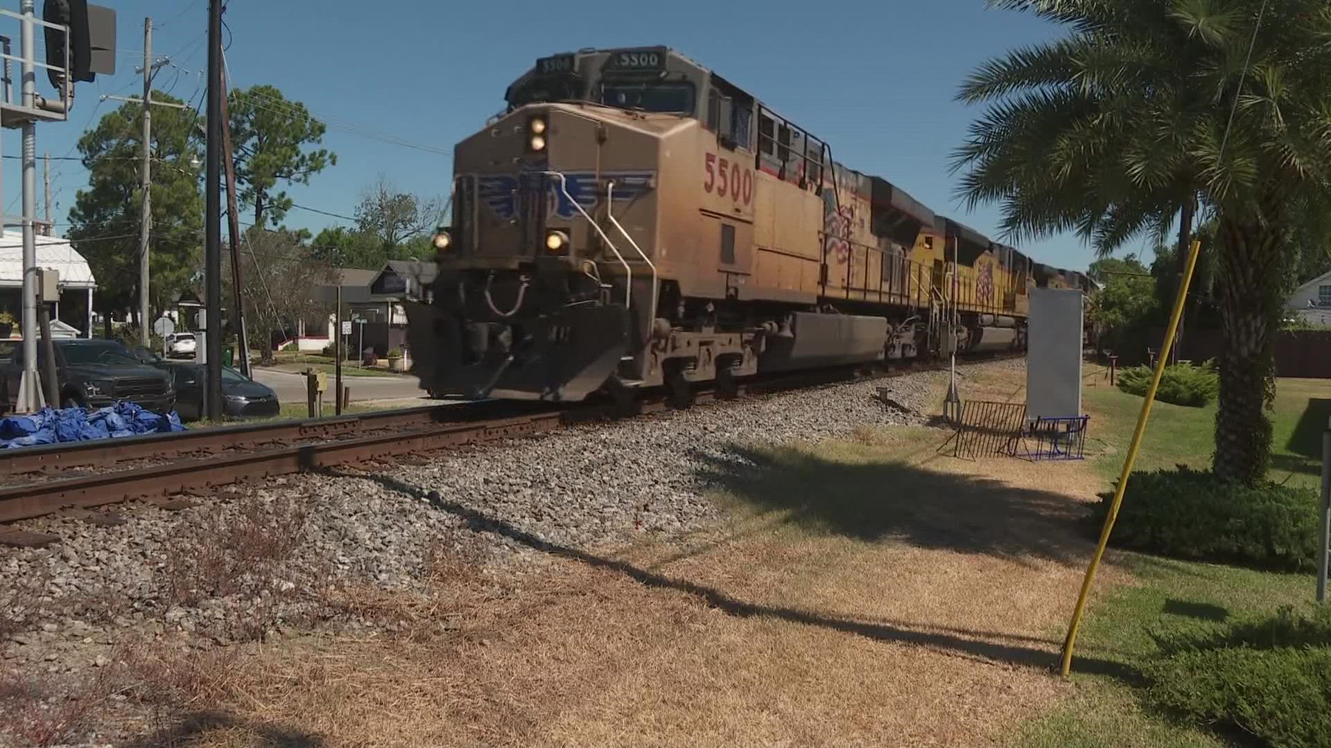 After a train was stopped on Metairie Road for three hours on Saturday, drivers and businesses are fed up. Paul Murphy tells us what the Parish can do.