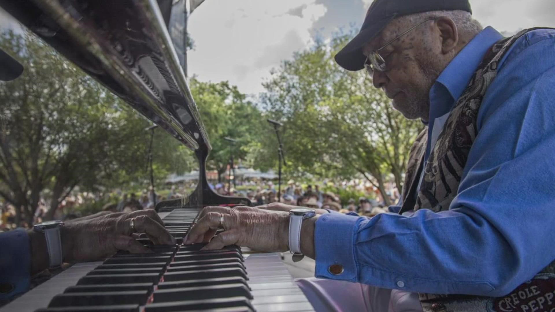 Ellis Marsalis, the patriarch of the musical Marsalis family, died two years ago from COVID but couldn't get a proper send off due to restrictions.