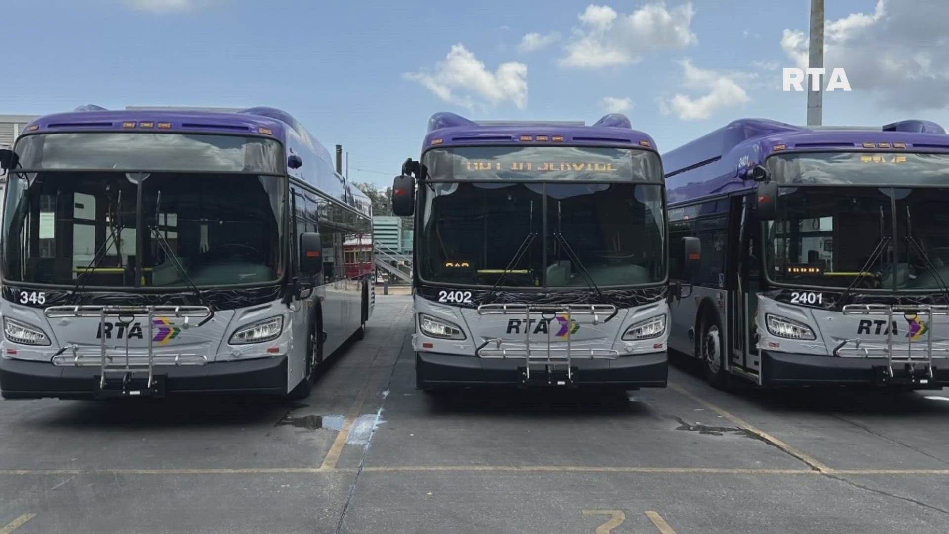 The RTA has new buses hitting the streets of New Orleans. There will be 29 new buses between now and the start of the new year.