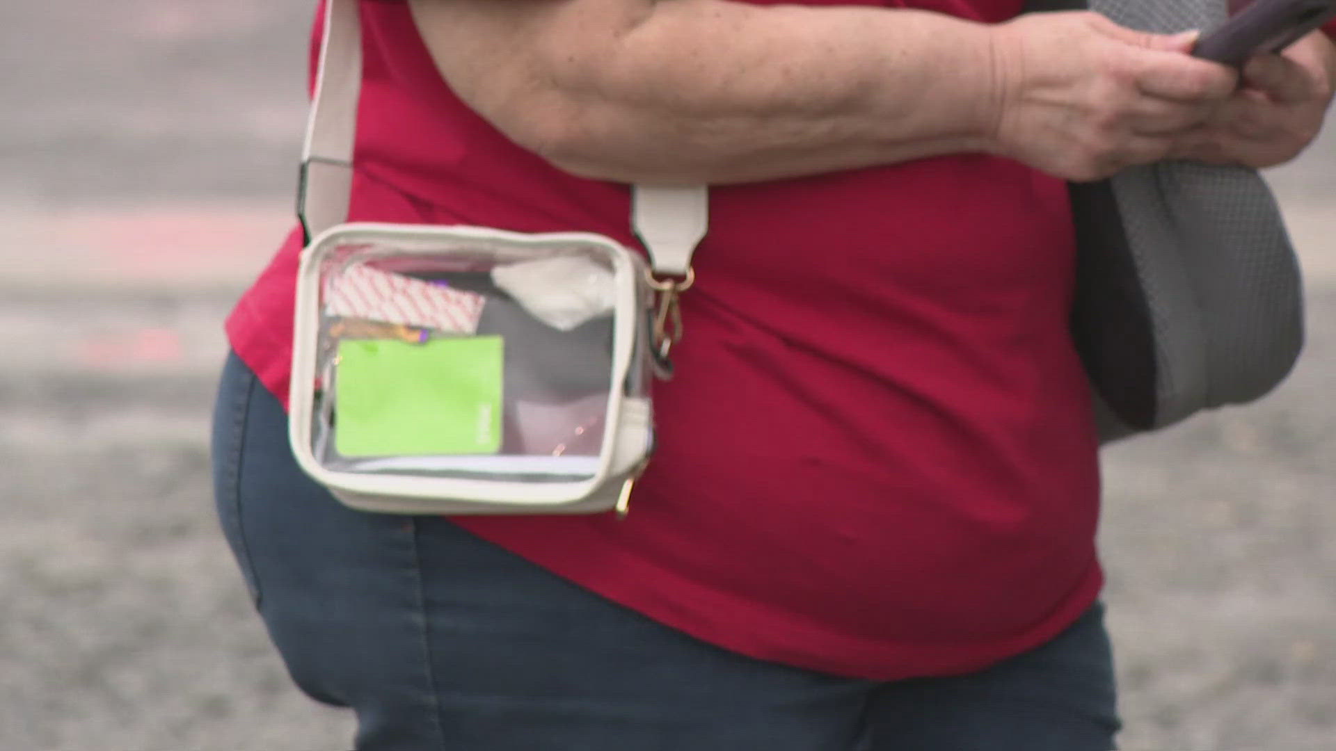 “I would rather be safe,” Parent Lori Hebert said. “They can look at whatever is in my bag.”