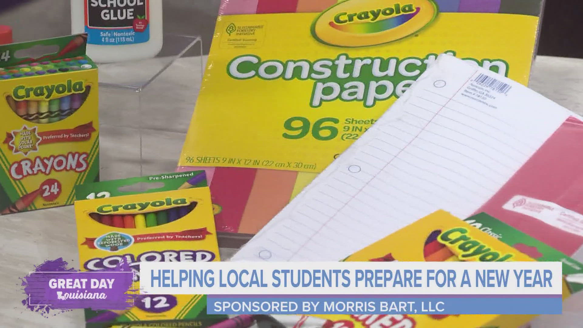 In today's Impact Giveback sponsored by Morris Bart, LLC we learn about an upcoming school supply drive to help local students prepare for the new school year.