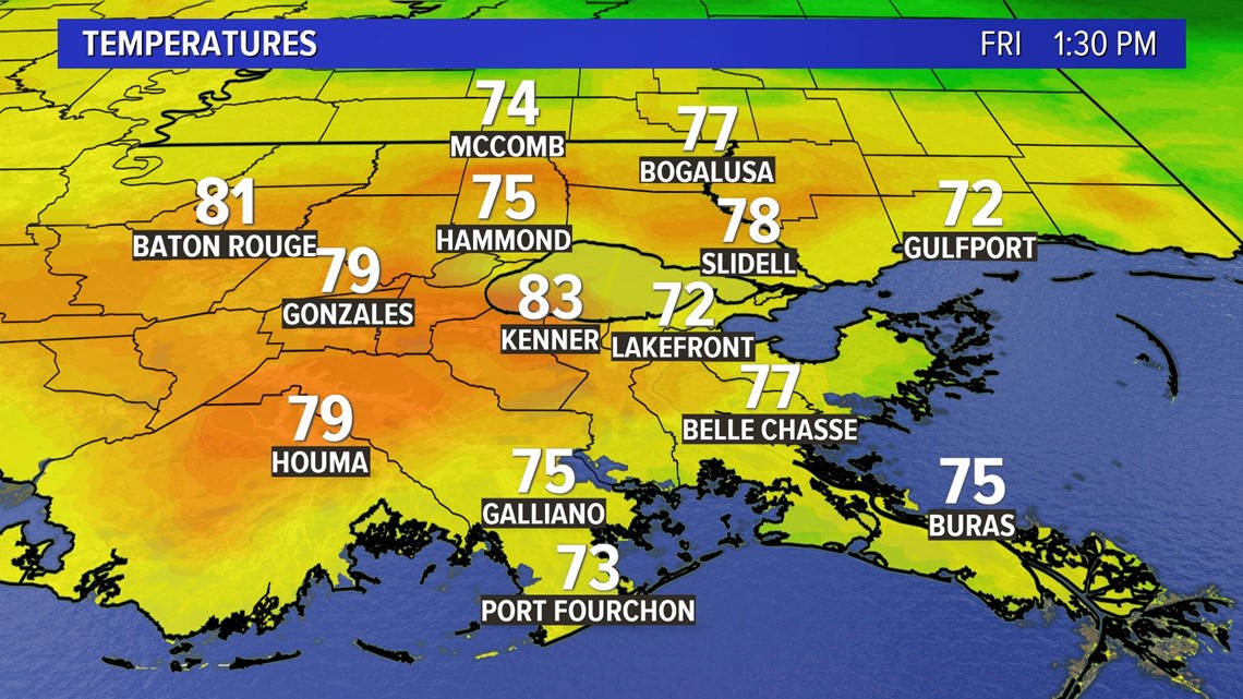 Weather in dec in new orleans