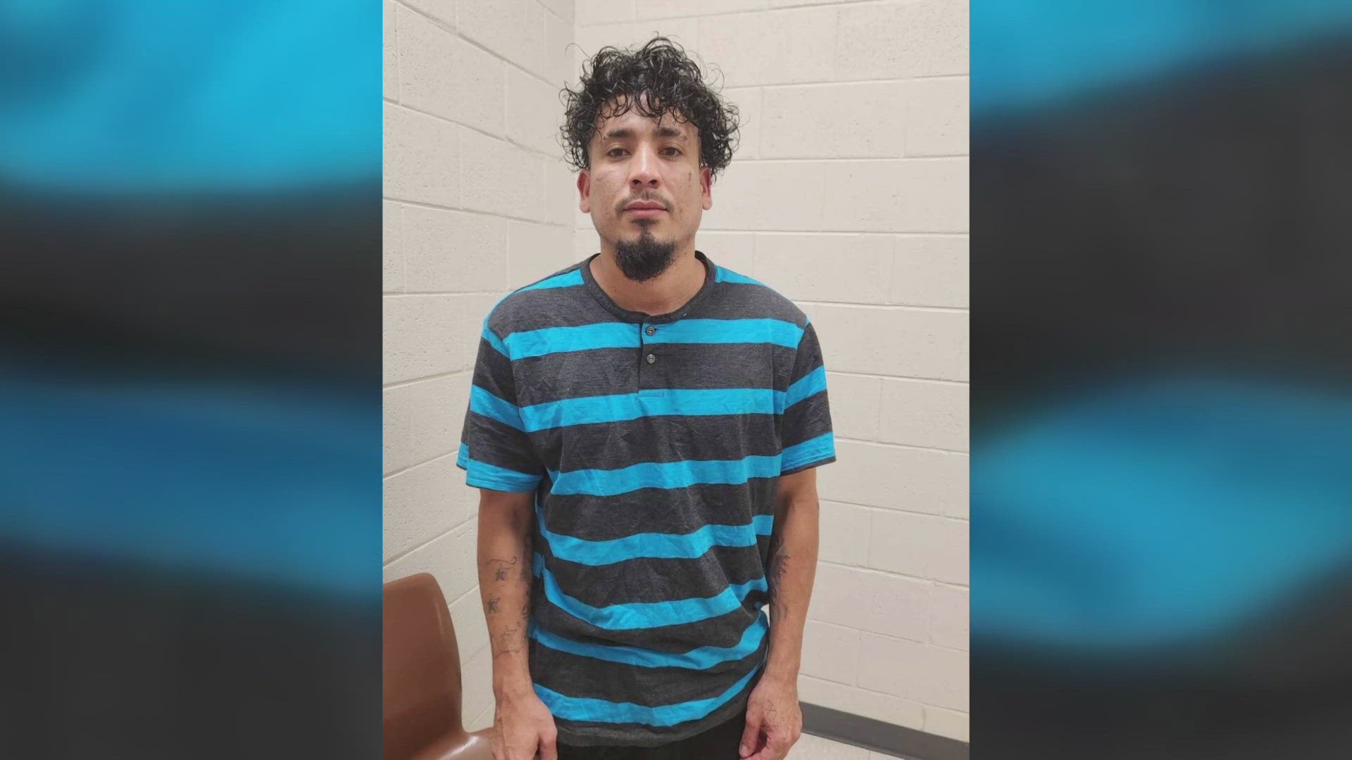A man suspected of some domestic battery is being sought after cutting off his ankle monitor and tossing it into the marsh.