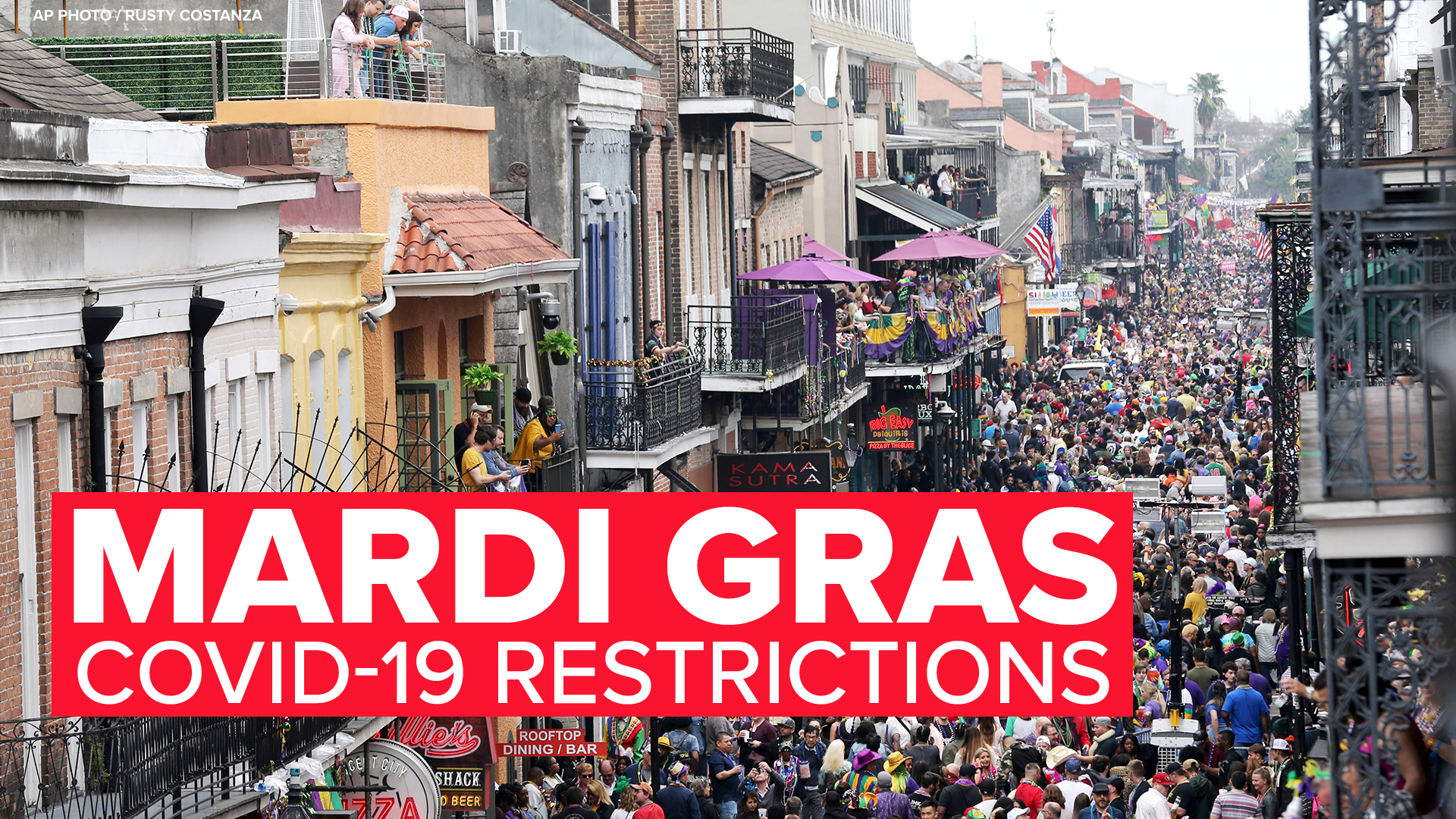 New Orleans will continue its vaccine mandate through at least Mardi Gras, the mayor's office announced on Tuesday.