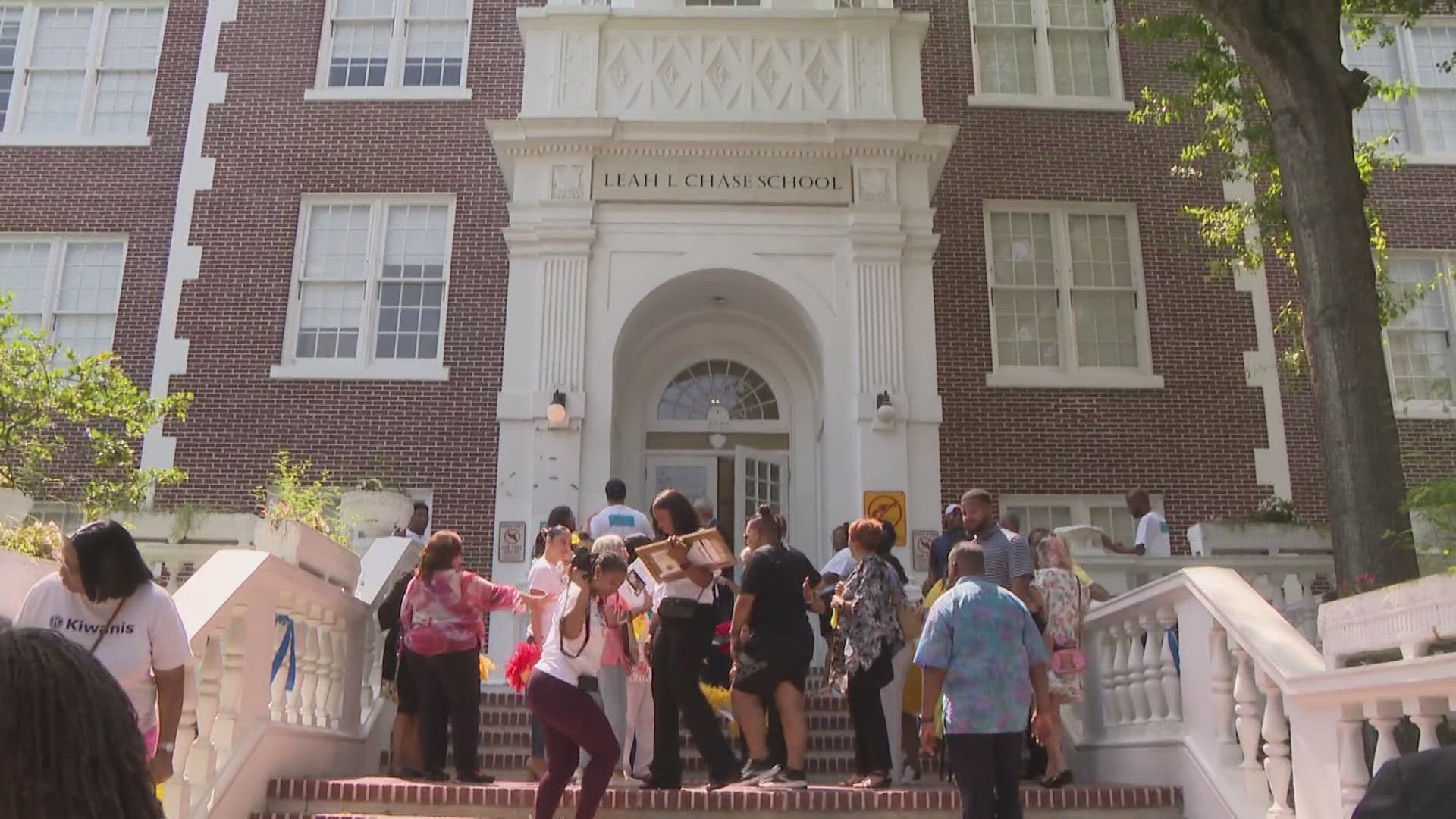 Classes begin Aug. 6 for first through fifth grade, with kindergarten starting the next week. The Leah Chase School hopes to enroll 320 students.