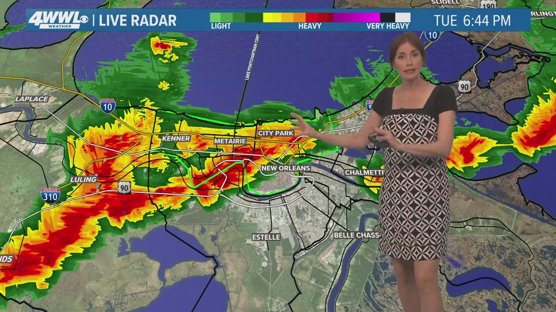 New Orleans Weather: Flash flood warning issued for metro area Tuesday ...